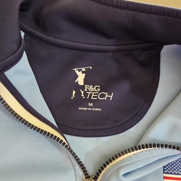 Fairway & Green Tech Pullover 1/4 Zip Shirt, sz M - Picture 3 of 7